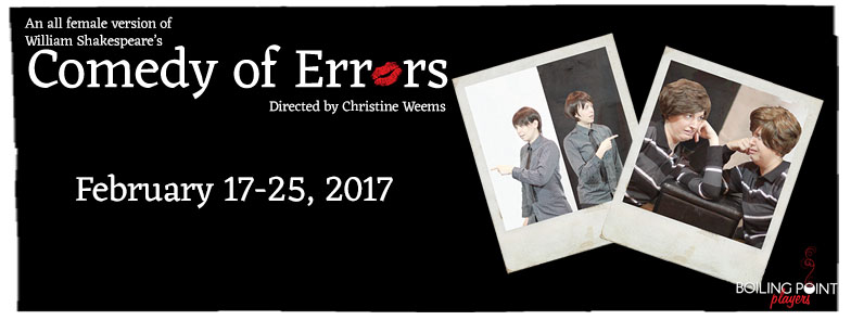 Comedy of Errors production artwork or archival photograph