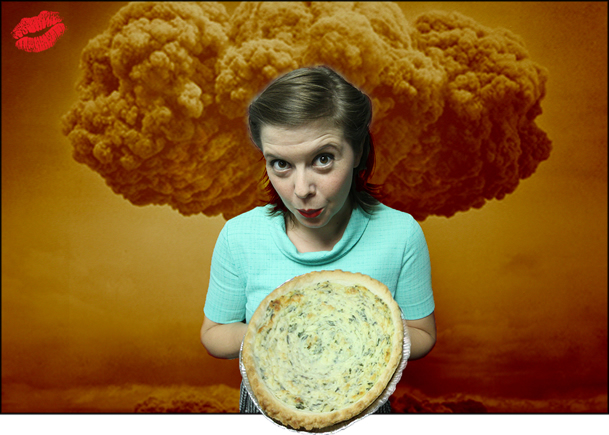 5 Lesbians Eating a Quiche production artwork or archival photograph
